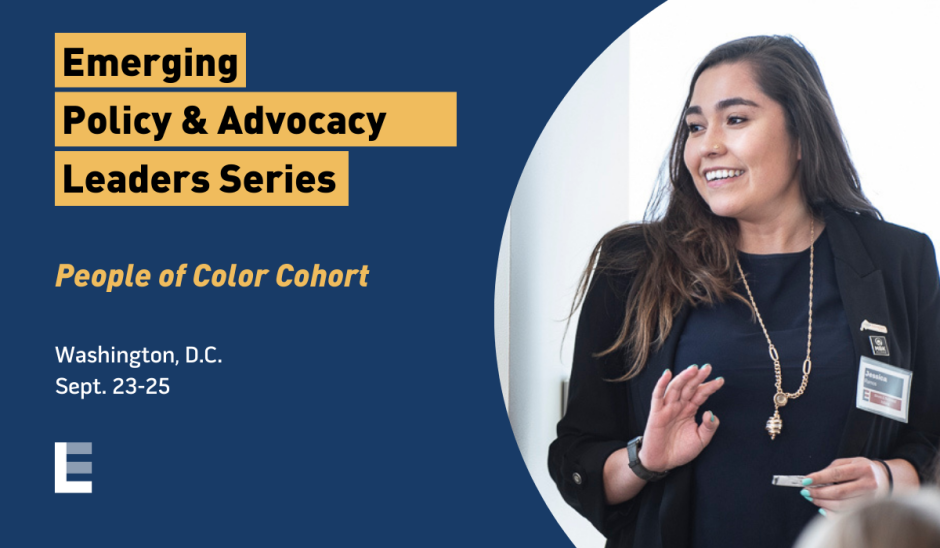 People of Color Emerging Policy & Advocacy Leaders Series